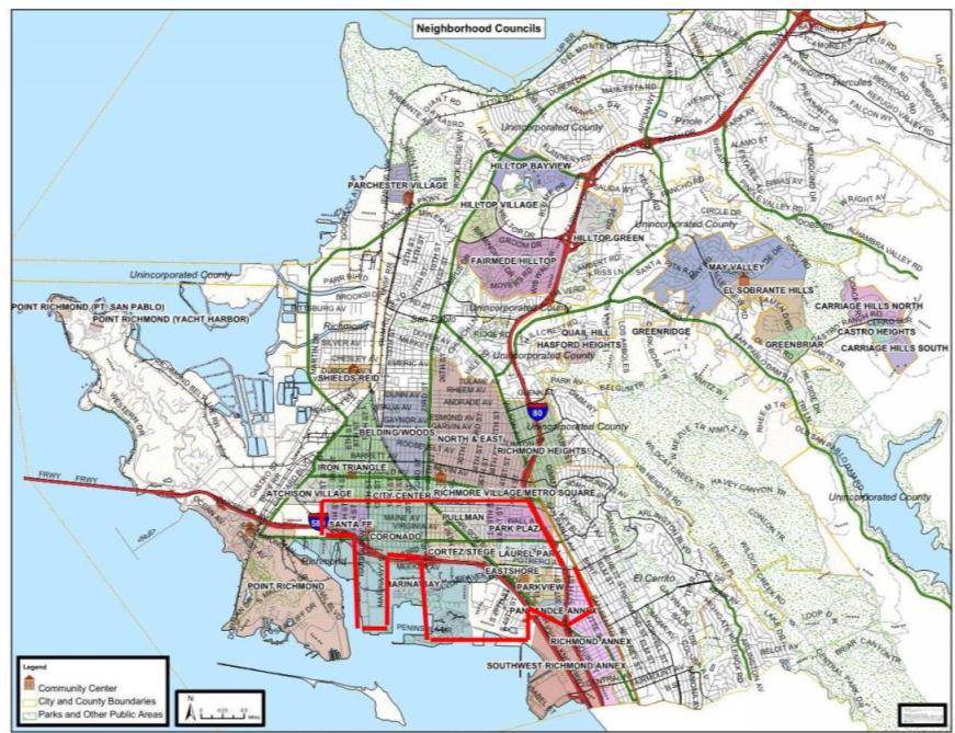 Southside Map